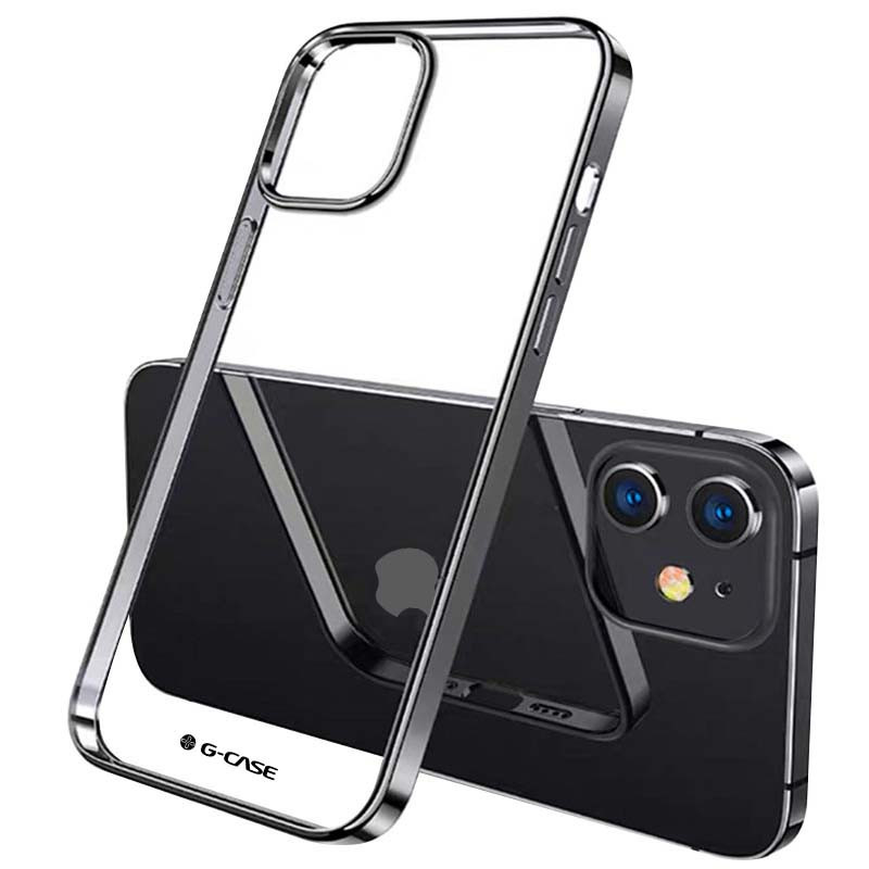 

TPU чехол G-Case Shiny Series для Apple iPhone 12 mini (5.4"), Черный