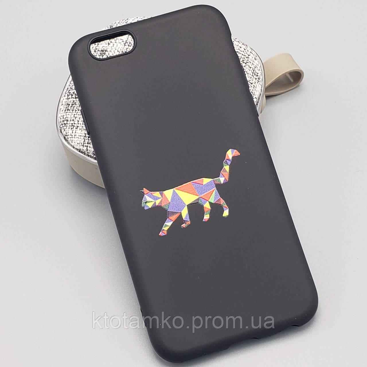 

Дизайнерский чехол для IPHONE 6/6S CAT