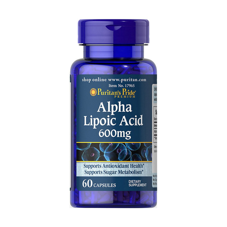 

Puritan's Pride Alpha Lipoic Acid 600 mg (60 caps)