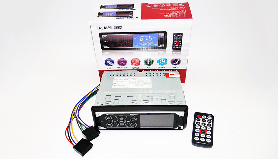 

Автомагнитола Pioneer 3883 ISO - MP3 Player, FM, USB, SD, AUX сенсорная магнитола