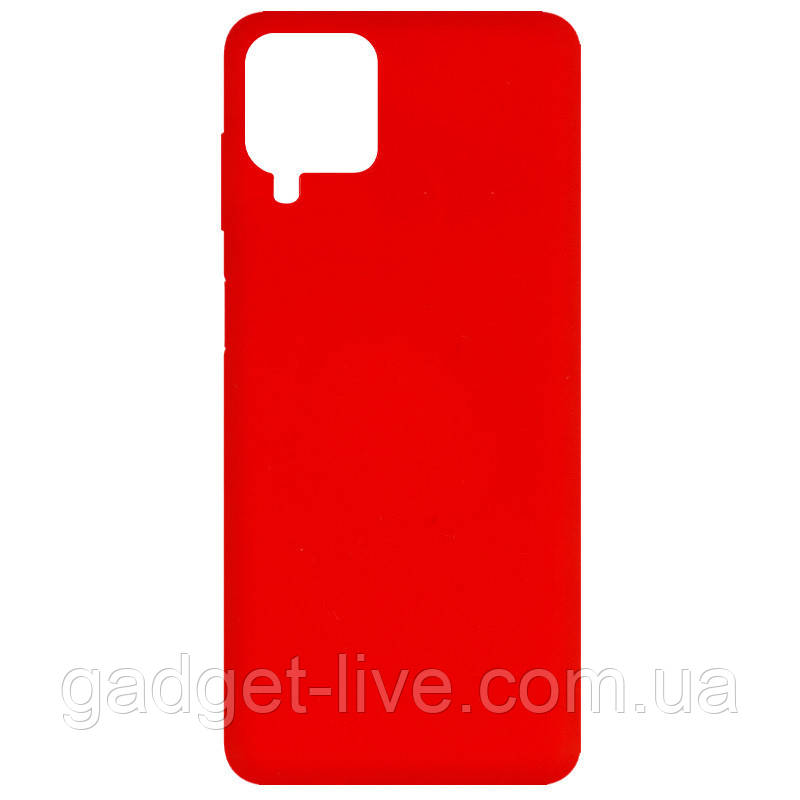 

Чехол Silicone Cover Full without Logo (A) для Samsung Galaxy A12, Красный / red