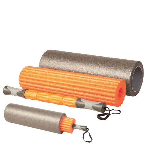 

Ролик для йоги LiveUp Yoga Roller Set 3 в 1 (LS3765