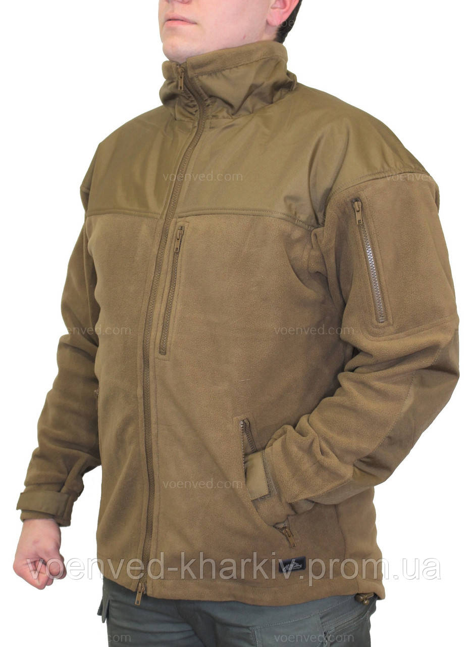 

Кофта Helikon флисовая Classic Army Fleece Coyote XL, Песочный