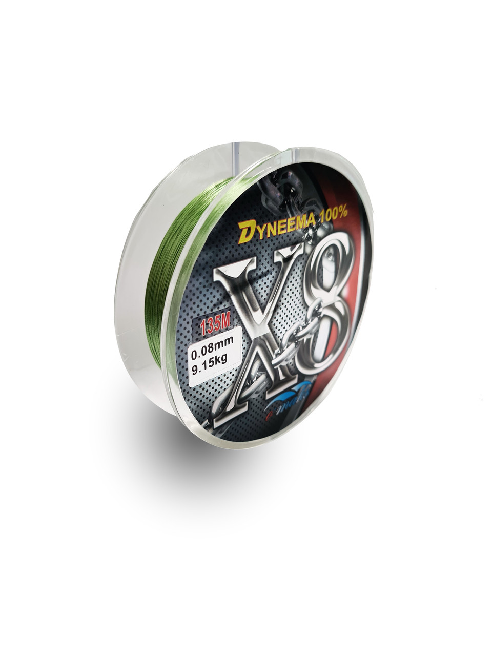 

Шнур Omaks Dyneema X8, 135m (0.13mm|12.0kg