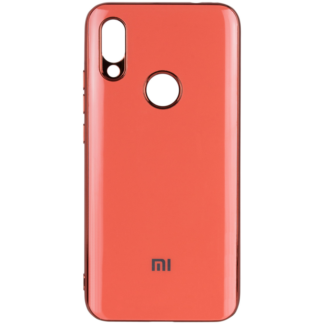 

TPU чехол GLOSSY LOGO для Xiaomi Redmi Note 7 / Note 7 Pro / Note 7s, Коралловый