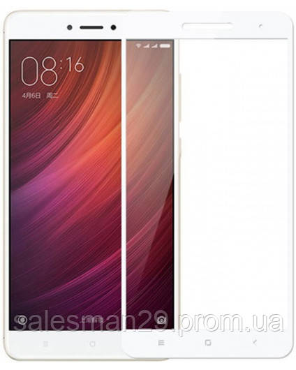 

Защитное стекло 2.5D Xiaomi Redmi Note 4X 2.5D Белый