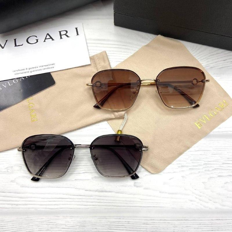 

Женские солнцезащитные очки бабочки Bvlgari реплика Коричневые