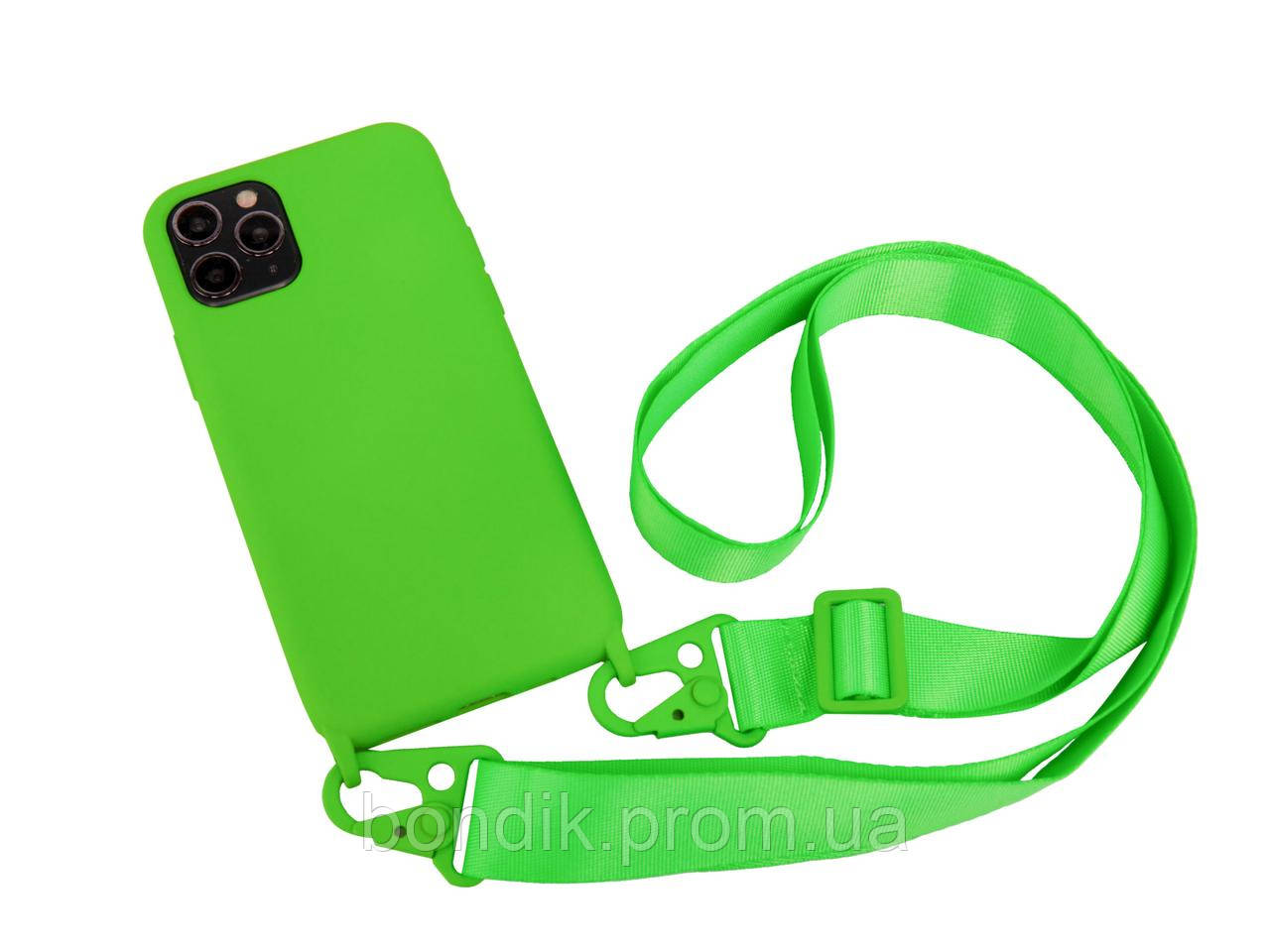 

Панель Necker на ремешке для Apple iPhone 11 Pro Max Electric Green (NCRB-11PM-EG