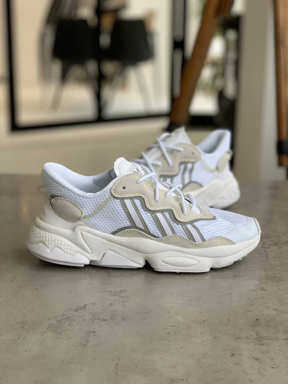 

Кроссовки Adidas Ozweego White Адидас Озвиго Белые (36,37,38,39,40) 39, Бежевый