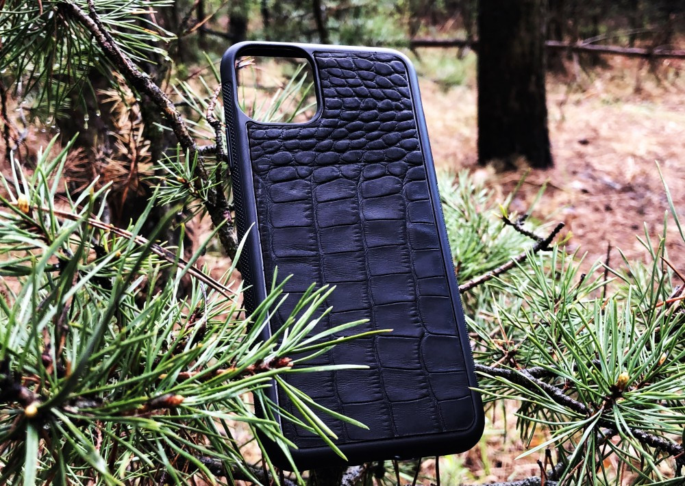 

Чехол для (Iphone 11 Pro Max) alligator black