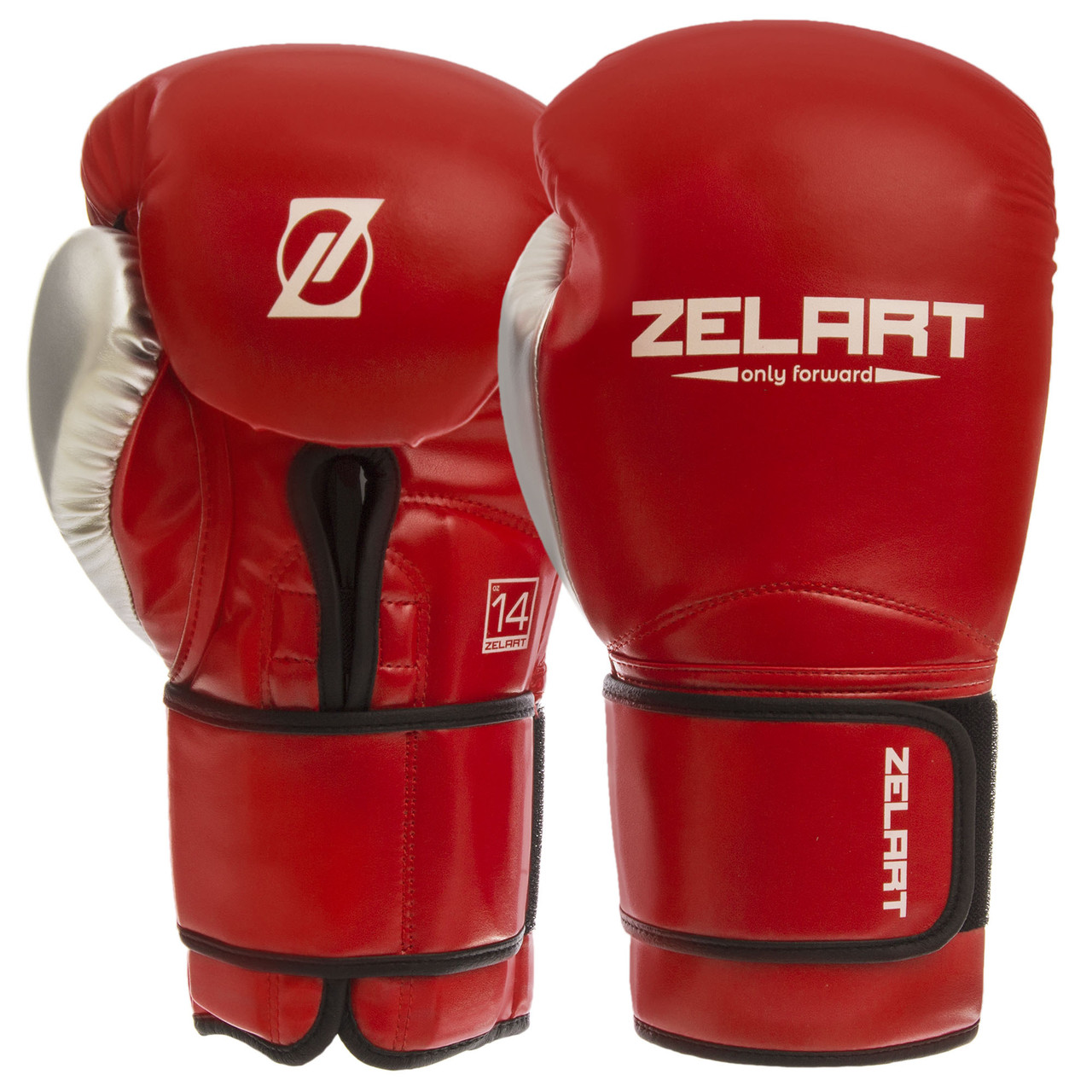 

Перчатки боксерские PU на липучке ZELART BO-1384 (р-р 10-14oz, цвета в ассортименте), Красный-серебряный;серебряный-черный;синий-серебряный;черный-серебряный