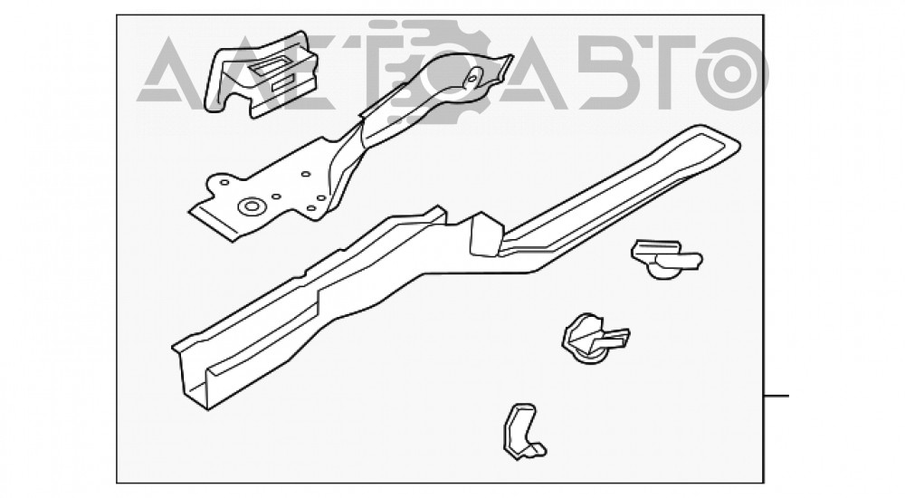 

Четверть передняя правая VW Jetta 11-18 USA 5C0-803-092-A Фольксваген Джетта