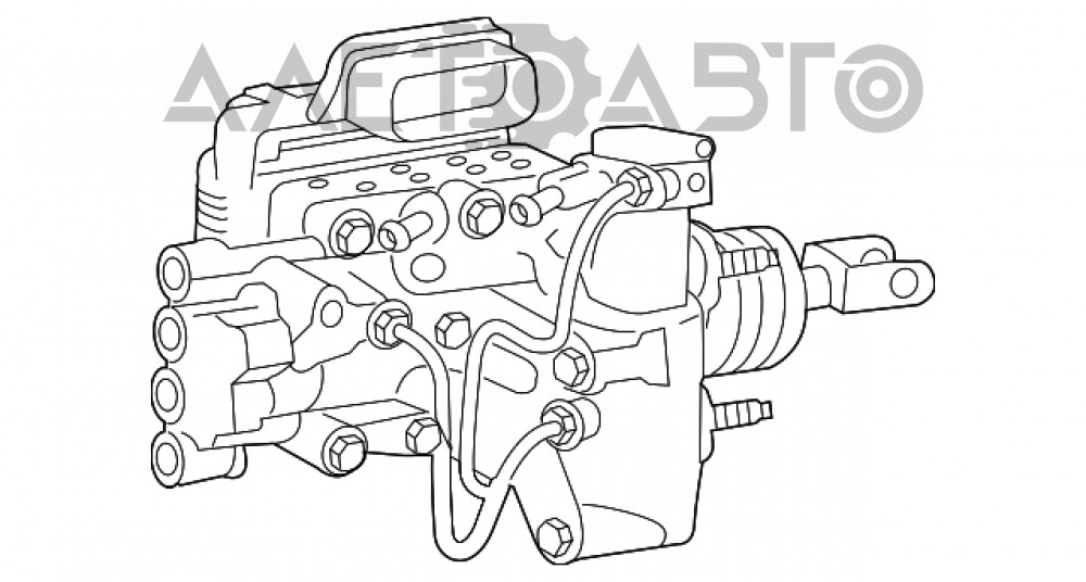 

Главный тормозной цилиндр Toyota Rav4 13-18 hybrid 47050-42100 Тойота Рав4