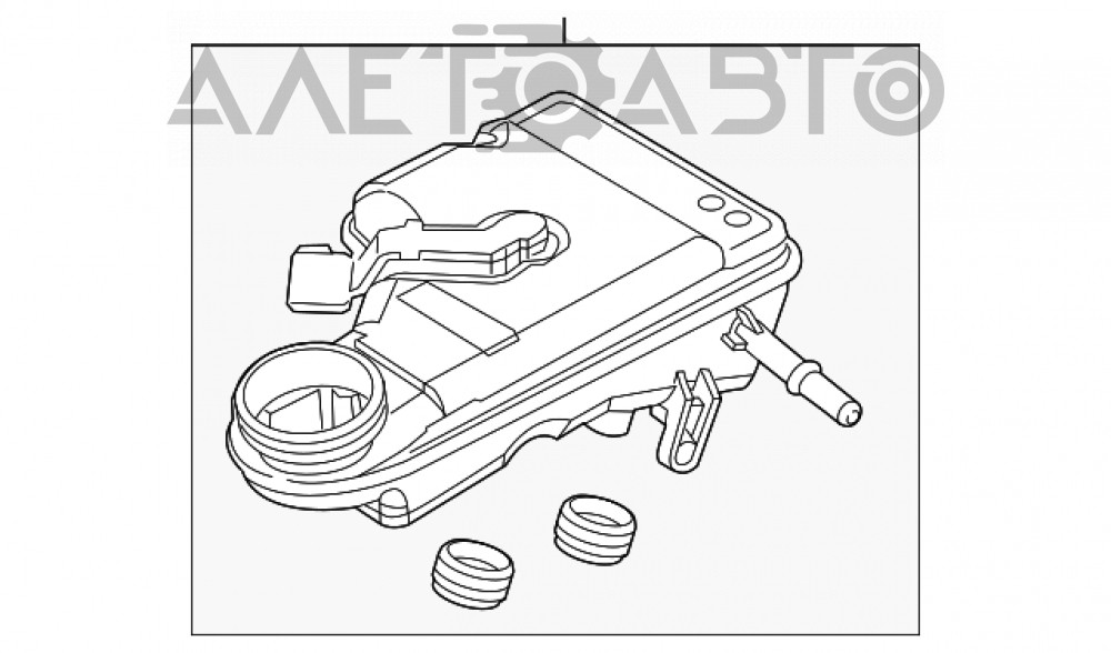 

Бачок ГТЦ Ford Focus mk3 11-18 МКПП F1FZ-2K478-A Форд Фокус