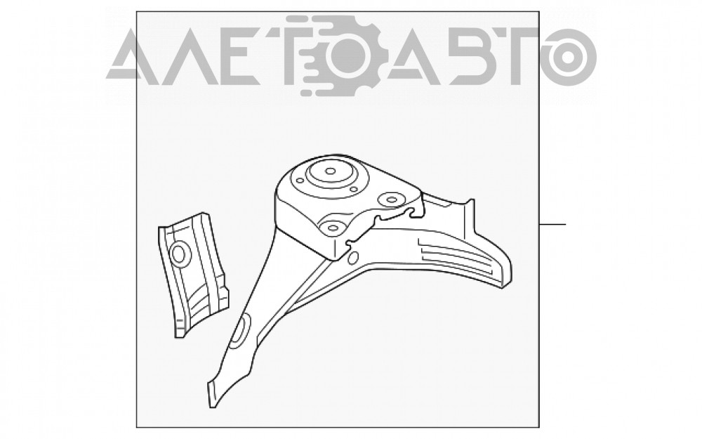 

Четверть передняя правая VW Jetta 19- 5Q0805115E Фольксваген Джетта