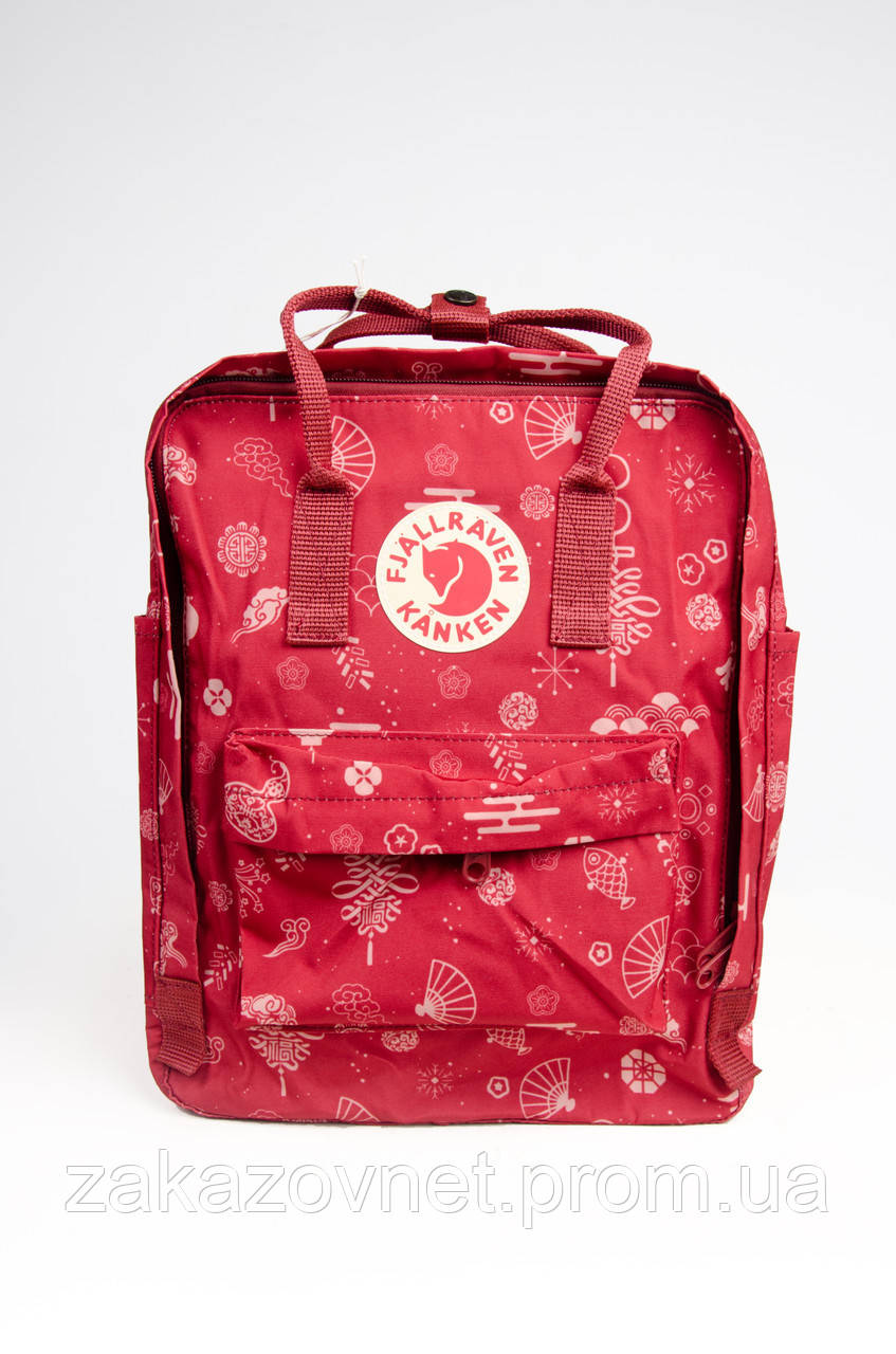 

Рюкзак Fjallraven Kanken Classic Art 16л Красный FK16-50, КОД: 2400407