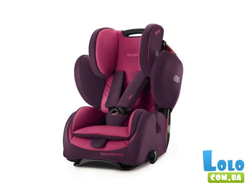 

Автокресло Recaro Young Sport Hero Power Berry (розовое с фиолетовым) (36523)