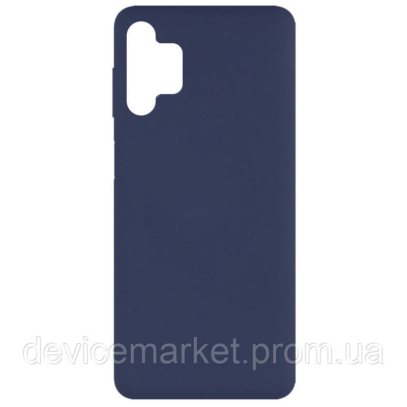 

Чехол Silicone Cover Full without Logo для Samsung Galaxy A32 5G Синий / Midnight blue