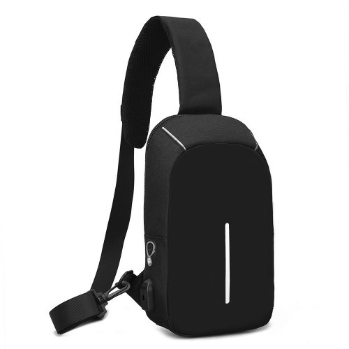 

Городской рюкзак антивор Bobby Mini с защитой от карманников и USB-портом для зарядки черный