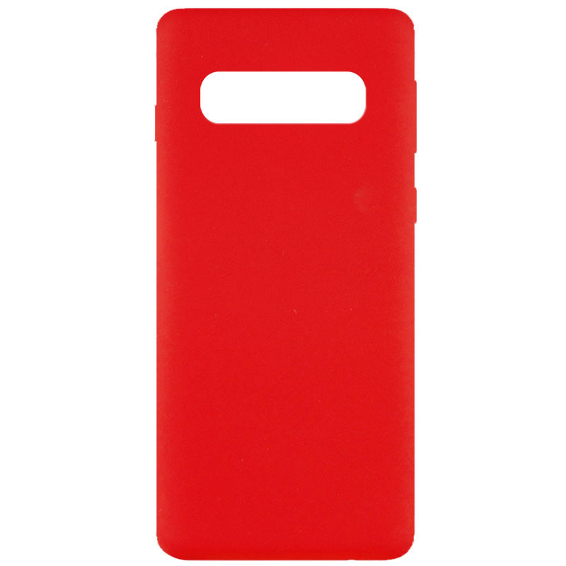 

Чехол Silicone Cover Full without Logo для Samsung Galaxy S10, Красный / red