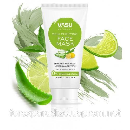 

Очищающая маска для лица Vasu Naturals 60мл