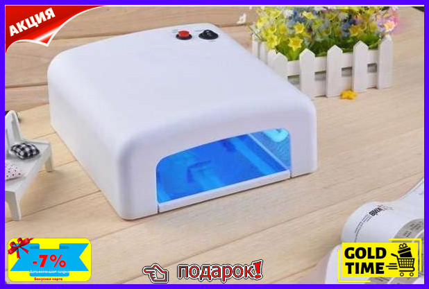 

Ультрафиолетовая ГЕЛЬ-ЛАМПА W-820, ЛАМПА для сушки гель-лака на 36 Вт БЕЛАЯ Premium class, На выбор