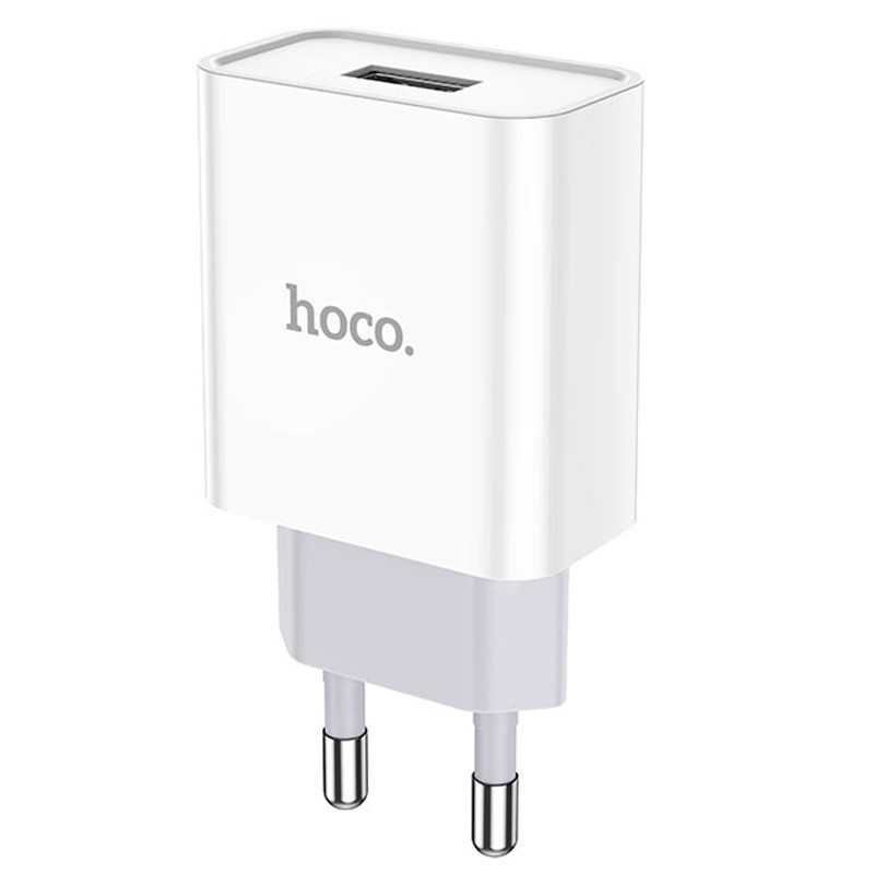 

Зарядное устройство HOCO C81A (1USB/2.1A), Белый