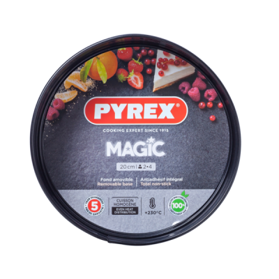 

Форма для выпечки PYREX Magic 20 см со съемным дном (MG20BS6), Черный