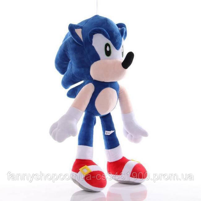 

Детская Мягкая игрушка Sonic Соник Икс Ёж Sonic Plush 25 см, Синий