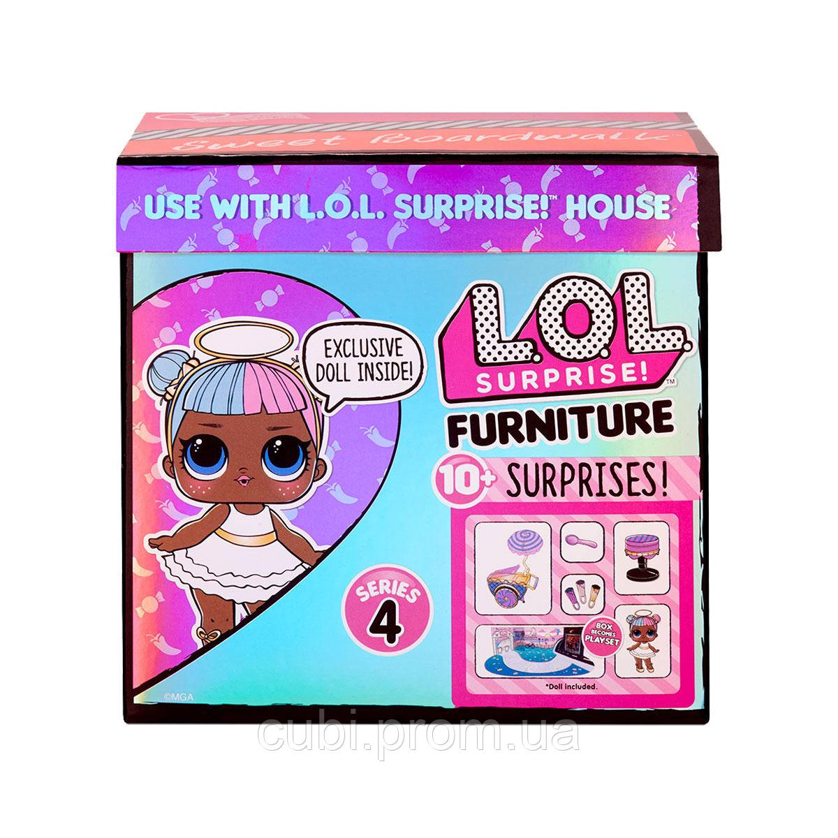 

Ігровий набір з лялькою L.O.L. SURPRISE! серії Furniture - Леді-Цукор (572626)