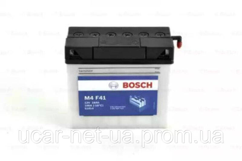 

Стартерная аккумуляторная батарея Bosch 0092M4F410 M4F41 Fresh Pack M4