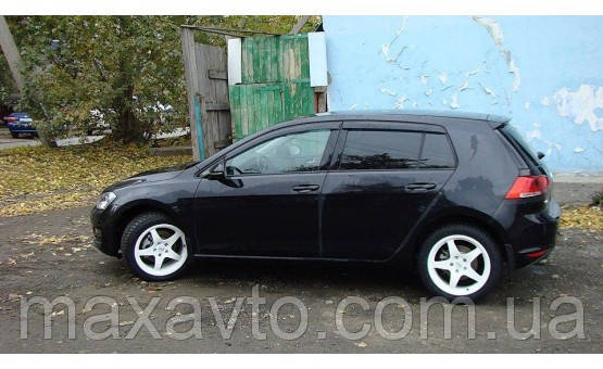 

Ветровики VW Golf VII 5d 2012 дефлекторы окон