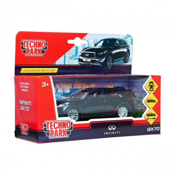 

Автомодель - INFINITY QX70 (чорний, 1:32) (QX70-BK)