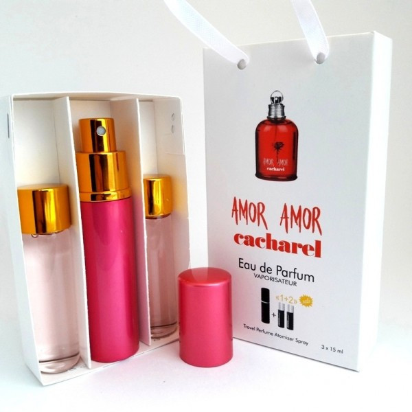 

Cacharel Amor Amor edp 3x15ml - Trio Bag