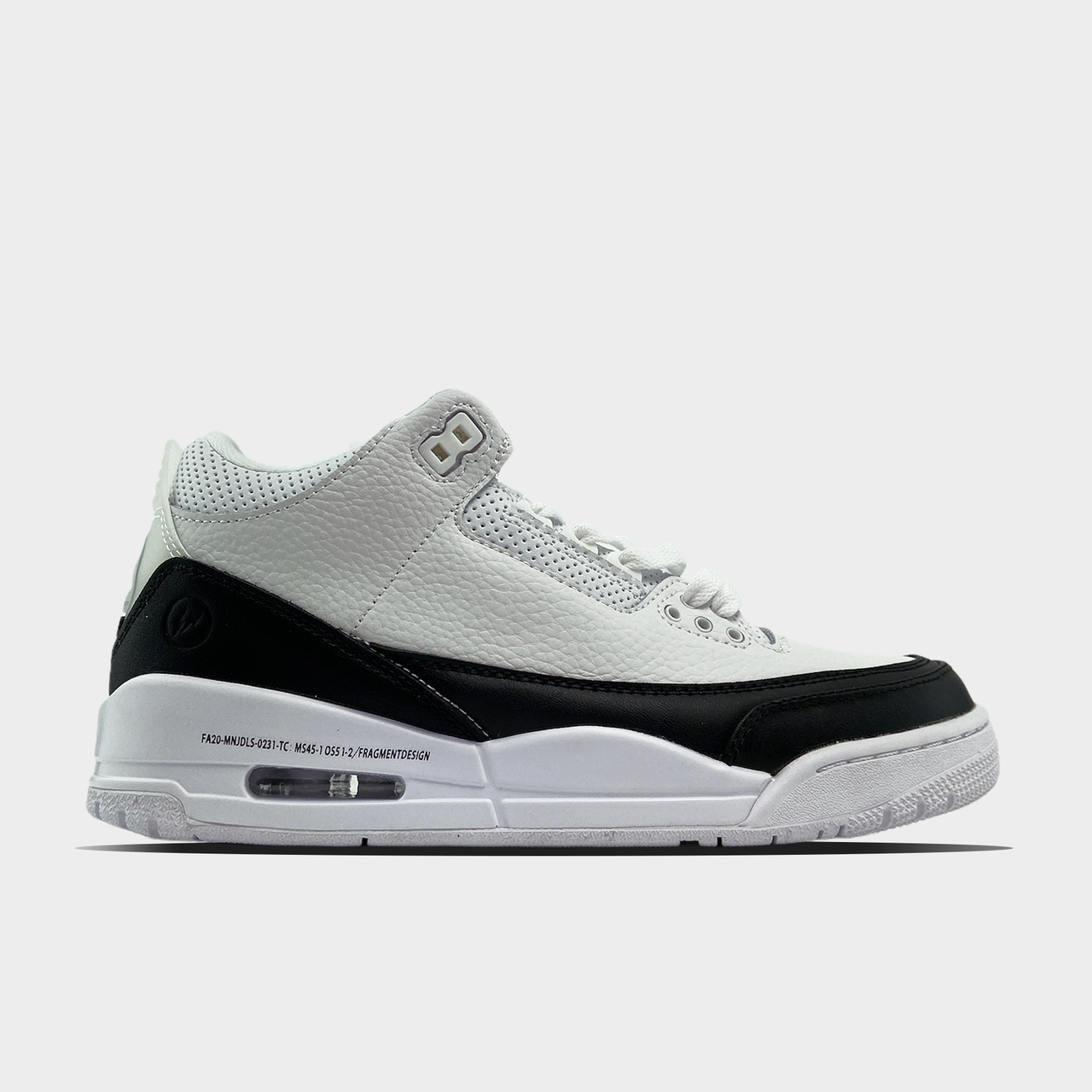 Nike Air Jordan 3 White Black (Белый 