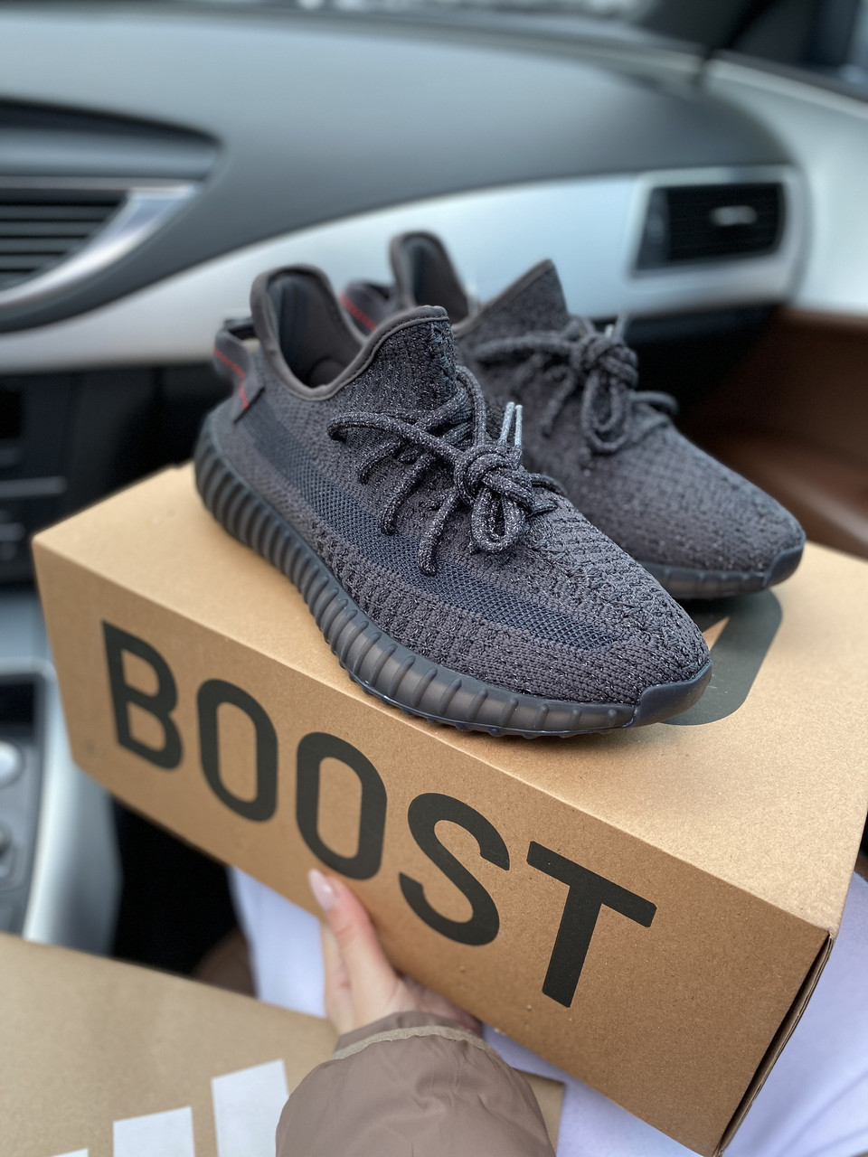 

Кроссовки мужские Adidas Yeezy Boost 350 черные, рефлектив, Адидас ИзиБуст 350. Код PL-0274 42, Черный