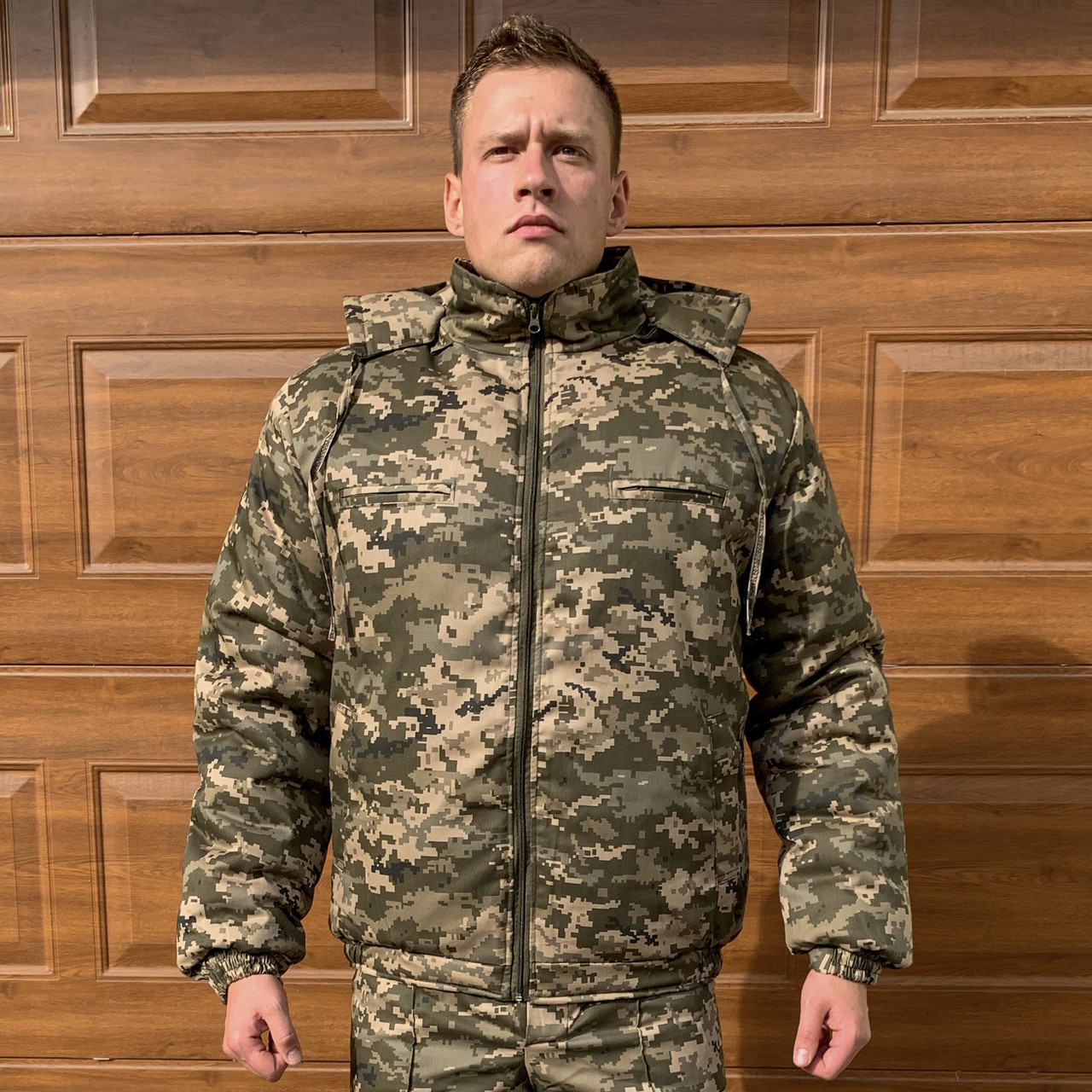 

Куртка зимняя ЗСУ пиксель флис 58