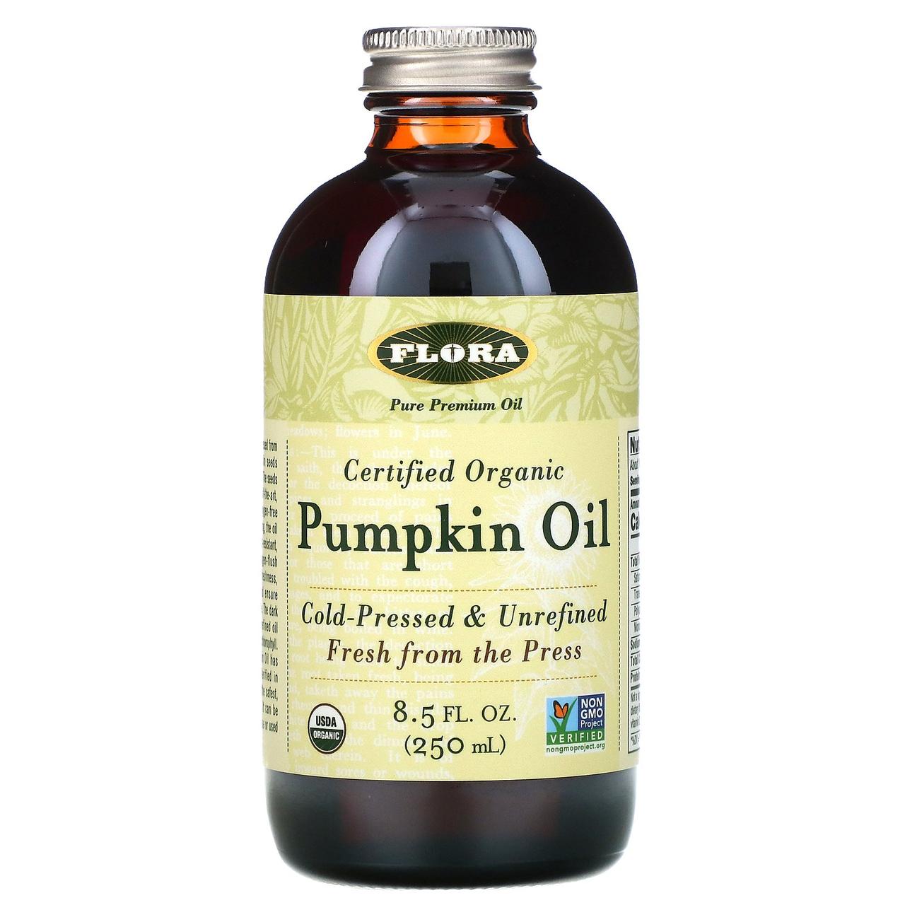 

Тыквенное масло (Pumpkin Oil), Flora, 250 мл