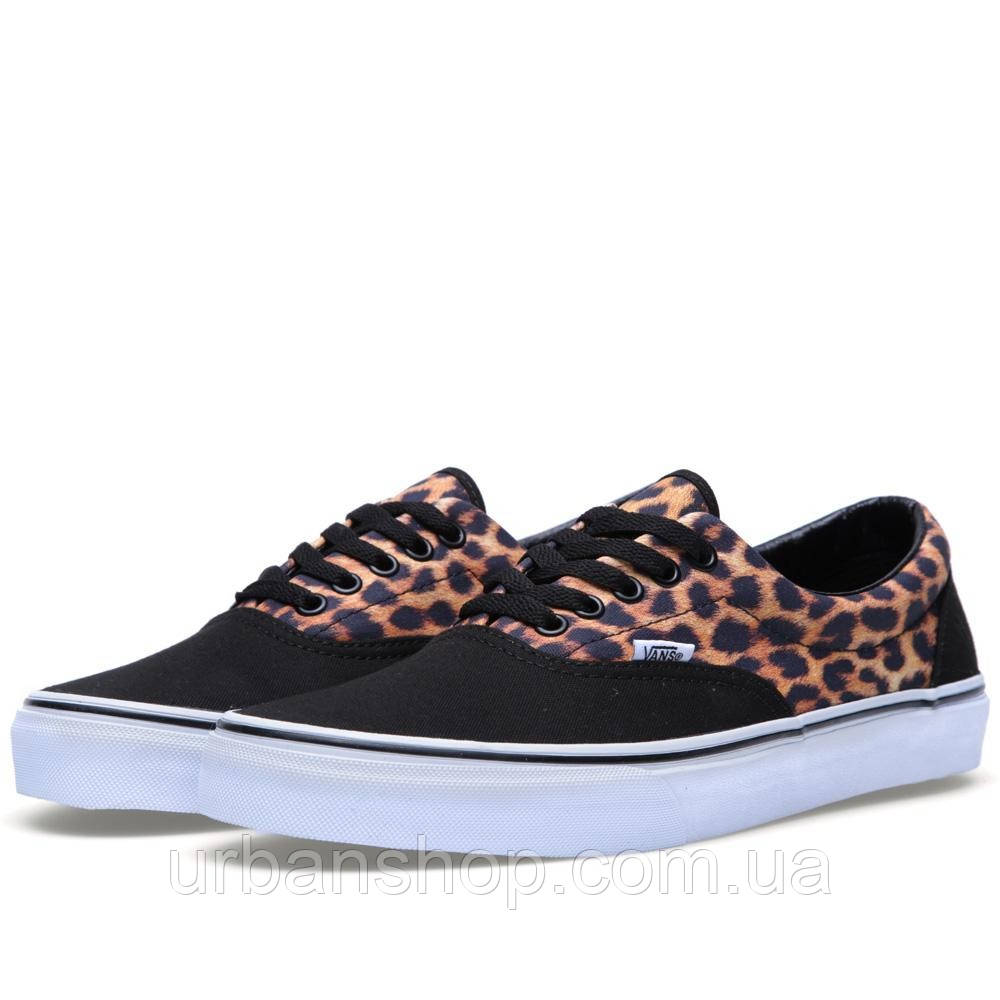 

Кеди Vans New Era Black/Brown Leopard