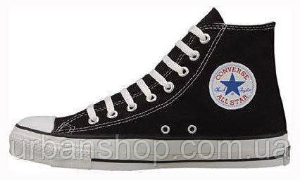 

Чоловічі кеди, trampki męskie Converse All Star High black, конверс, конвера, cons, конверси., Черный