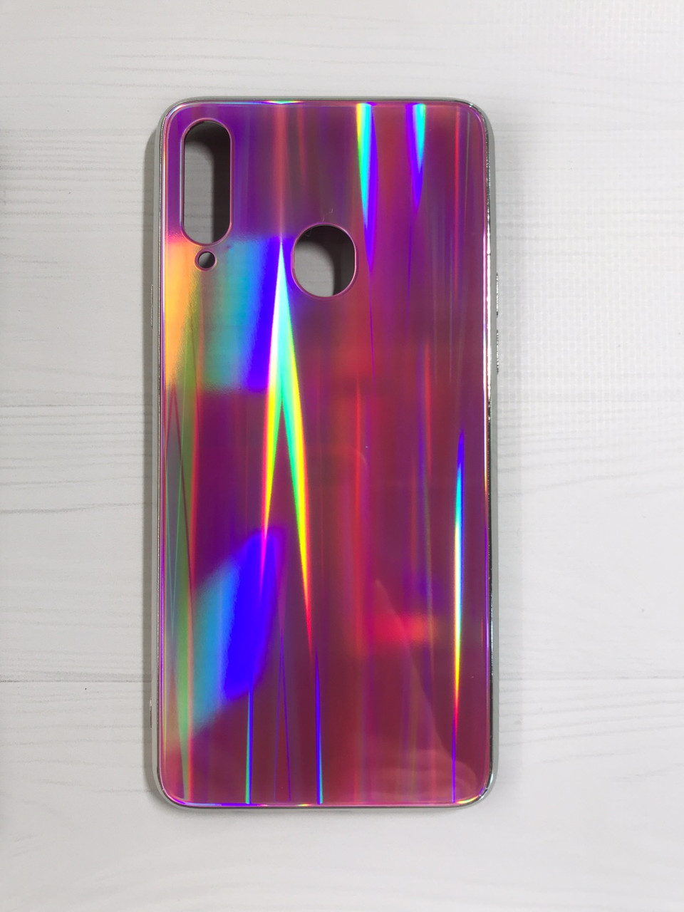 

Чехол TPU Rainbow for Samsung A20s - Розовый