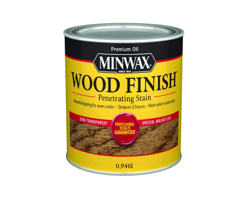 

Морилка масляная MINWAX WOOD FINISH для древесины особенный орех (224) 0,946л