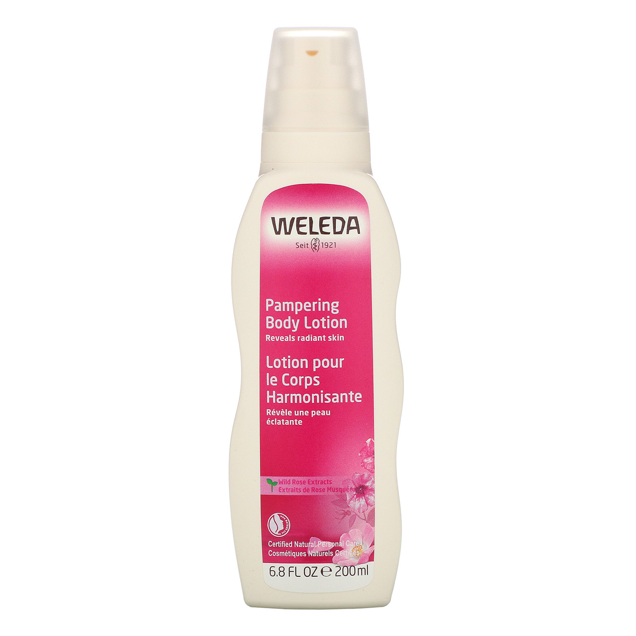 

Weleda, Питательный лосьон для тела, дикая роза, 6,8 жидкой унции (200 мл)