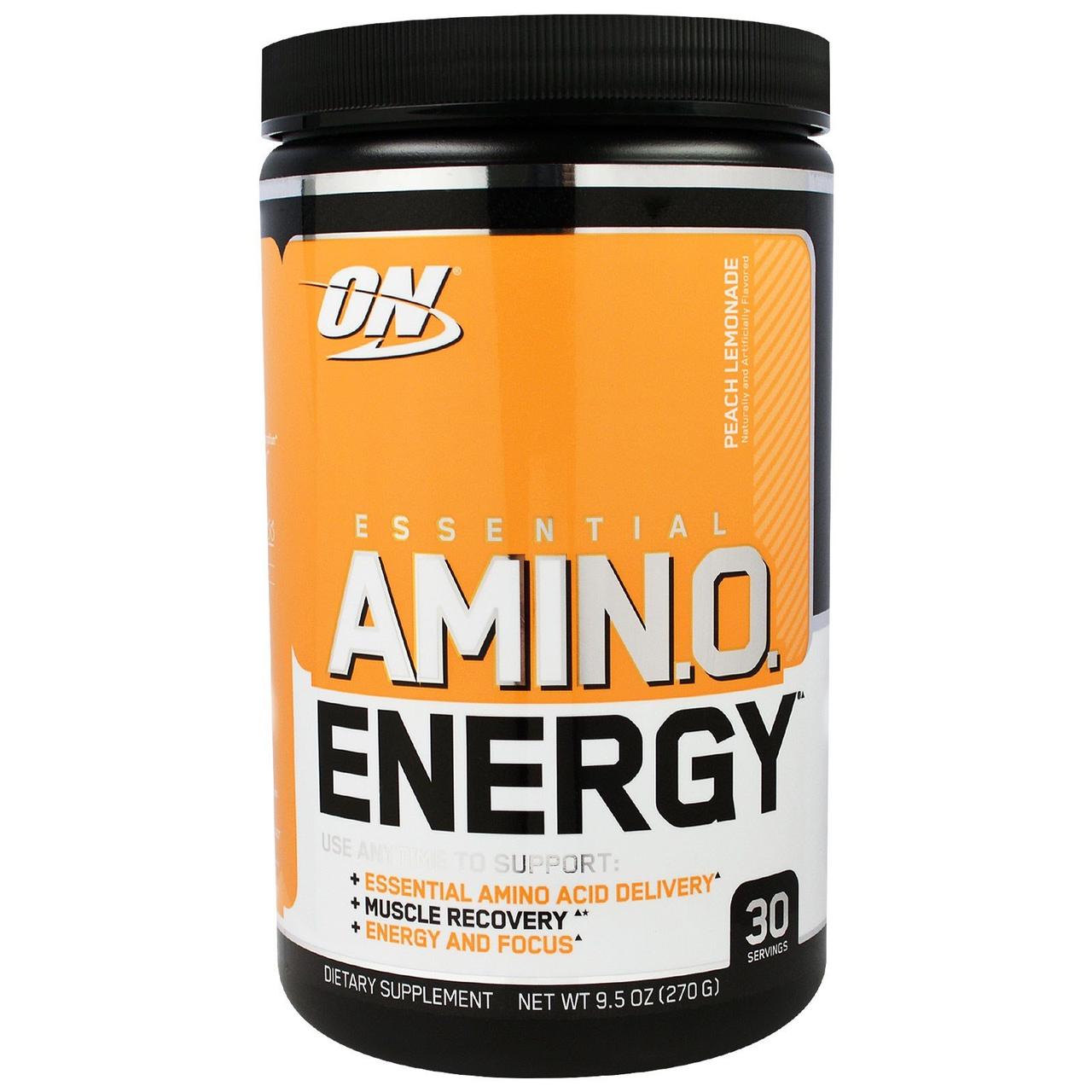 

Optimum Nutrition, Энергия основных аминокислот, со вкусом персика и лимонада, 9.5 унции(270 г)