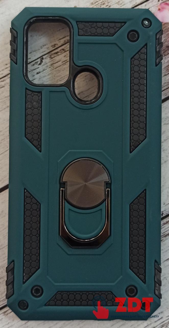 

(UA) Накладка Antishock для Samsung M21/M215/M30S/M307- зеленый (783831)