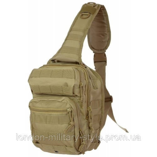 

Рюкзак однолямочный MIL-TEC "ONE STRAP ASSAULT PACK SM" Койот, Песочный