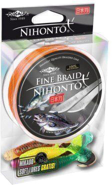 

Шнур Mikado Nihonto Fine Braid 150 м 0.14 мм 9.70 кг Orange, Оранжевый