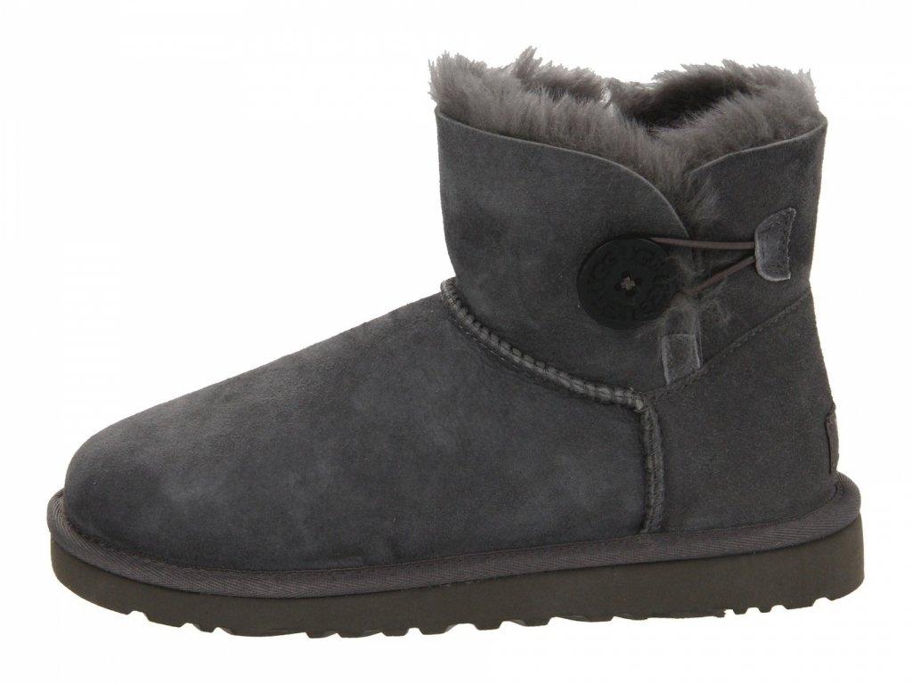 

Женские UGG MINI BAILEY BUTTON II BOOT "GREY" 41 Серый (0379/41)