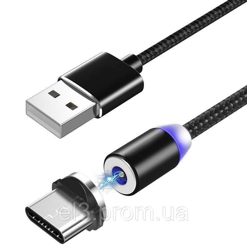 

Магнитный кабель для зарядки X-Cable Magnetic Cable Type-C 1м, Black