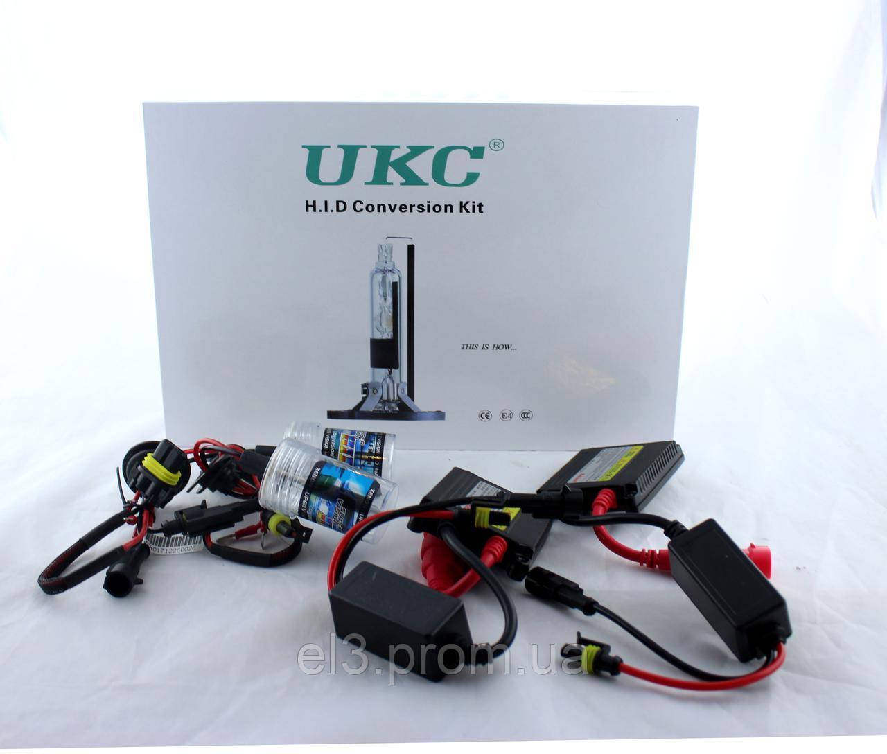 

Комплект ксенона UKC H3 6000К 35W